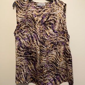 Kasper Sleeveless Blouse